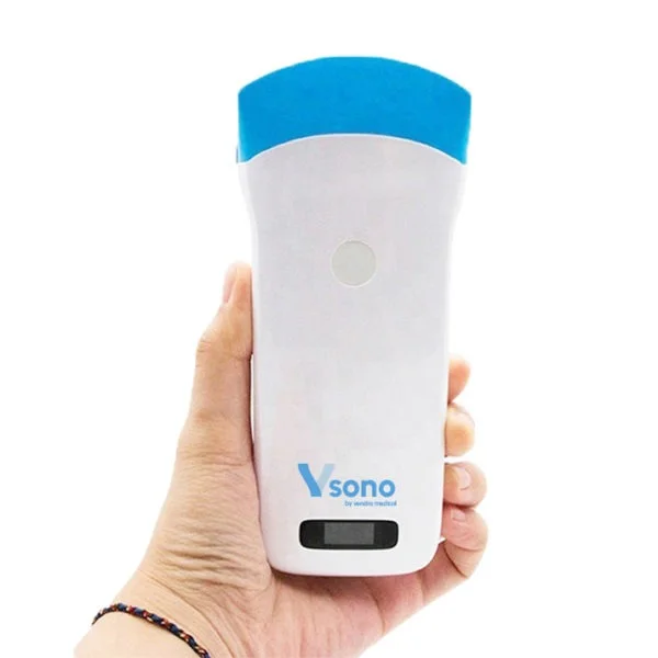 Vsono-C1 is a Portable Convex Ultrasound Scanner. This probe was designed for the scanning of different deep areas of the body, including pregnancy checks. The Vsono-C1 has a convex head with a frequency ranging from 3.5 MHz / 5 MHz and a depth of 100mm – 200mm, allowing for a clear scanning of organs situated in a deeper area and an easier diagnosis. 