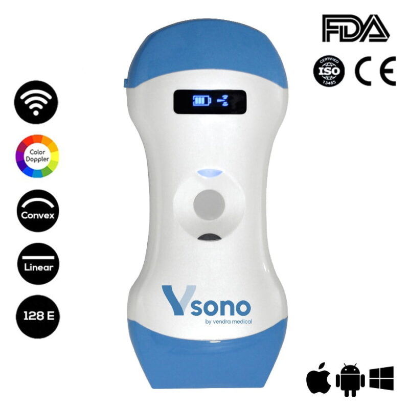 The ultrasound scanner can be used for multi-purpose examination where linear